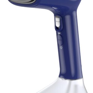 1800W Blue Clothes Steamer, Wet/Dry, 20s Heat-Up, Detachable Tank, Gloves, 120V