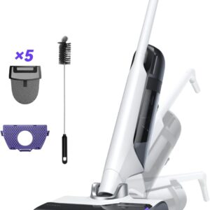 Wet Dry Vacuum Cleaner 20000Pa, 176°F Self-Cleaning, Heated Drying, Cordless Mop