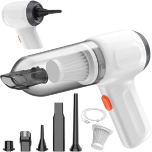 Mini Car Vacuum, 3-in-1 Dust Buster & Air Blower & Hand Pump, 15000PA