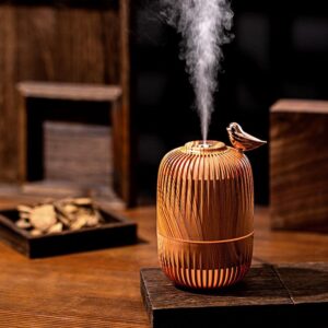 Cute Cool Mist Personal Humidifier, 2 Mist Modes, 7-Color USB Lights, Auto Shut-Off