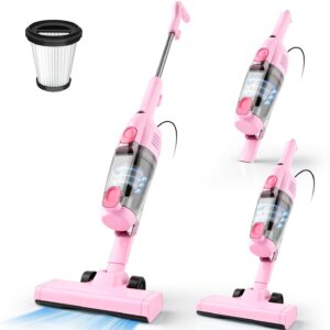 R6X Corded Stick Vacuum, 20Kpa, 16Ft Cord, 2-in-1 Handheld, Hardwood Pet Hair